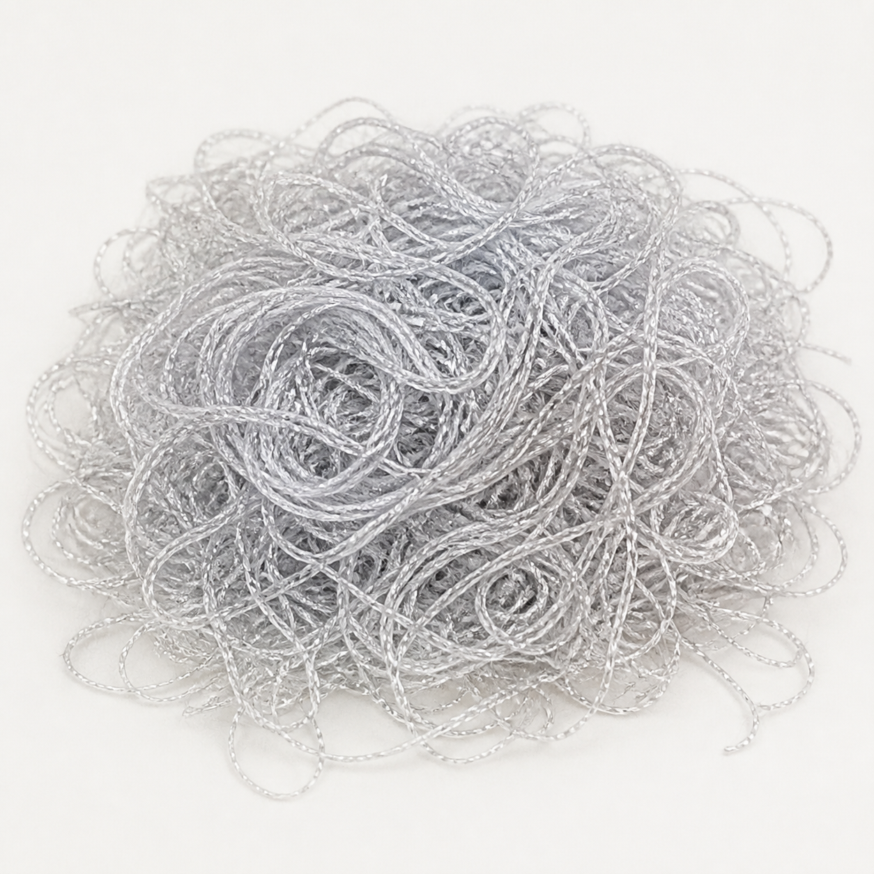 Light-colored seatbelt yarn filament trimmings